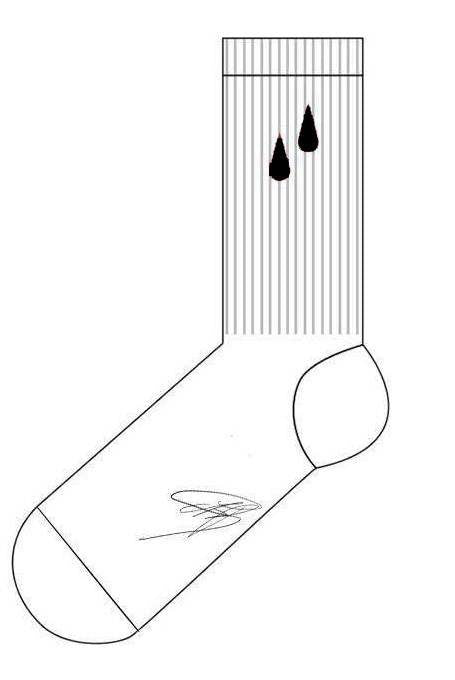 Certified Art Boy CREW SOCK - UNISEX - 2 PACK