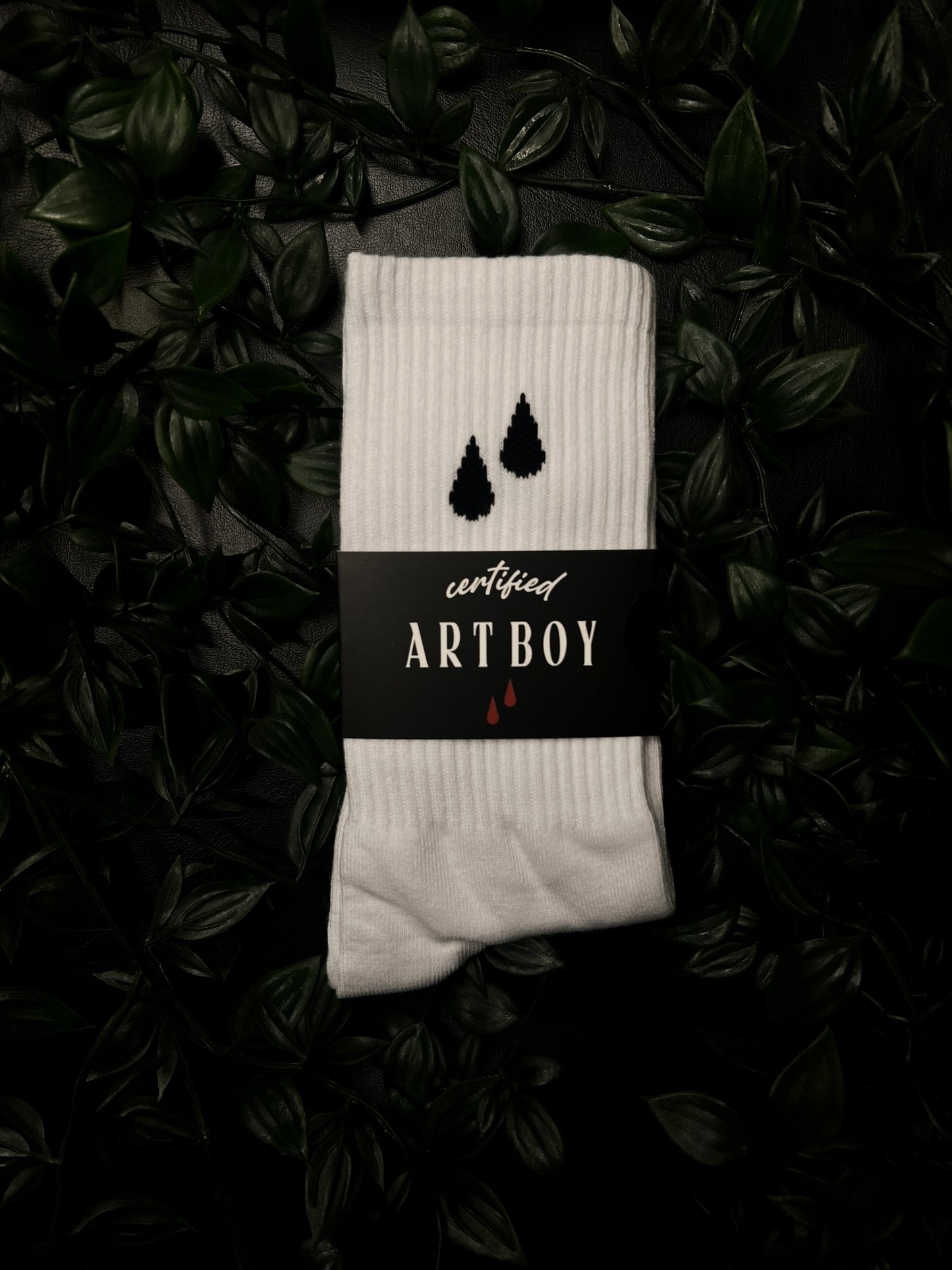 Certified Art Boy CREW SOCK - UNISEX - 2 PACK
