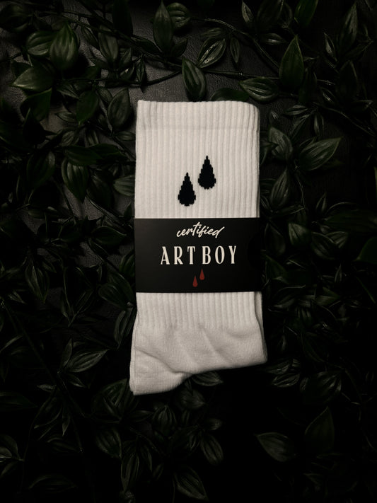 Certified Art Boy CREW SOCK - UNISEX - 2 PACK